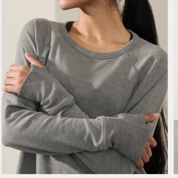 Athleta Recover Thumbhole Sweatshirt Pullover - Picture 2 of 15